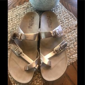 MadLove Rose Gold Prudence Sandal Sz 10